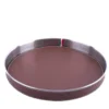 Vassoio rotondo medio beige