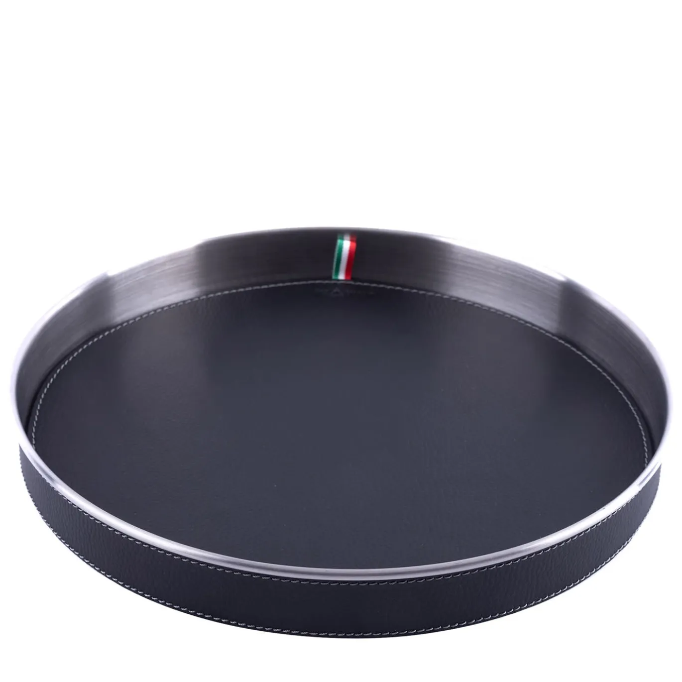 Vassoio rotondo medio nero