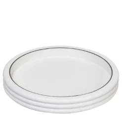 Vassoio Scala piccolo rotondo bianco