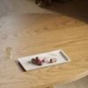 Vassoio Vasco Bianco Carrara di Studioformart