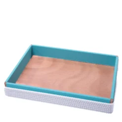 Vassoio XL rettangolare azzurro #2