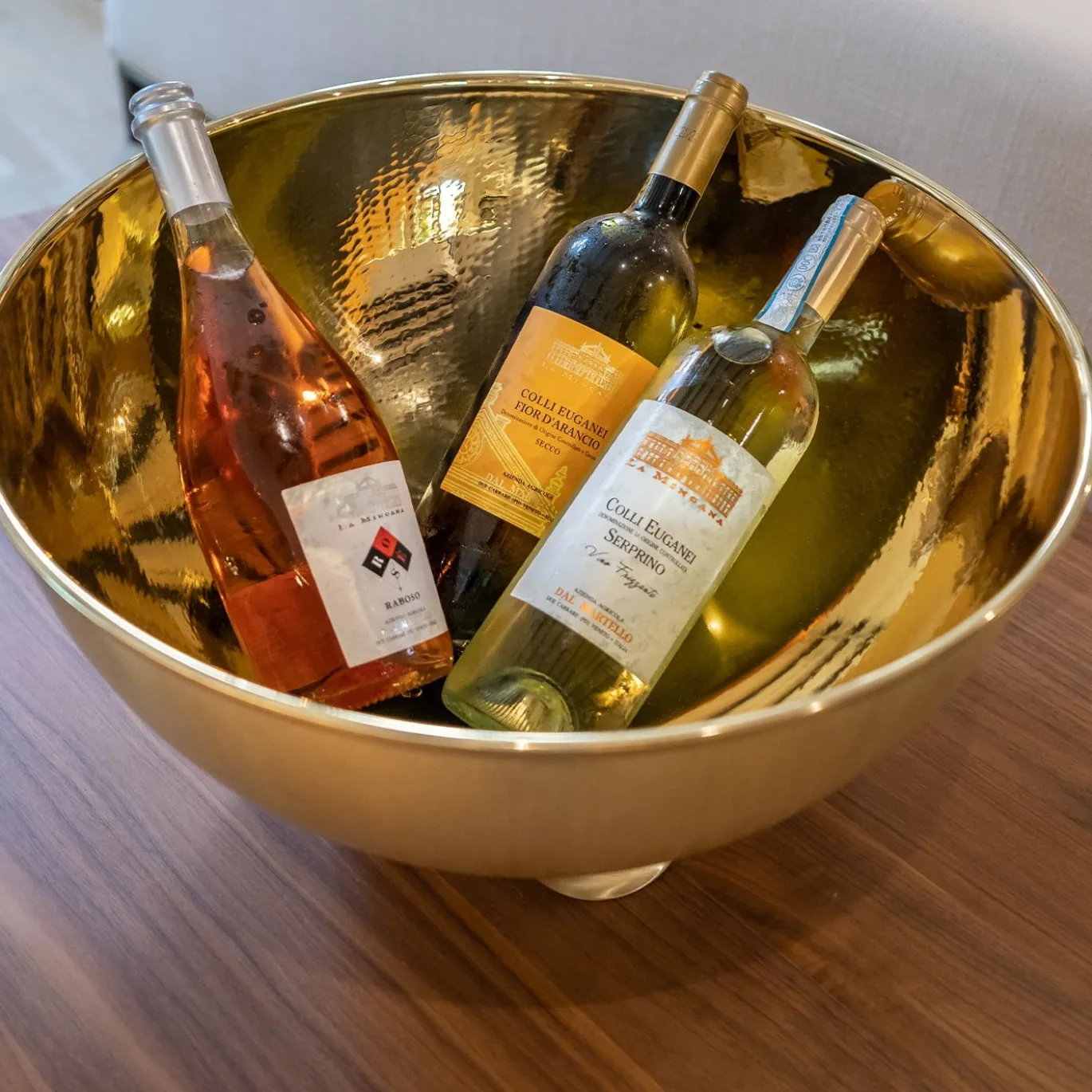 Velluto 1 centrotavola/ secchiello per champagne