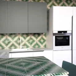 Verde Collina Set di 4 piastrelle #2