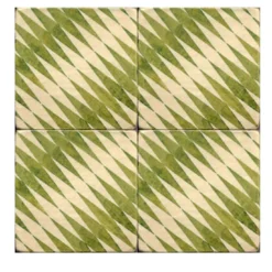 Verde Collina Set di 4 piastrelle #2