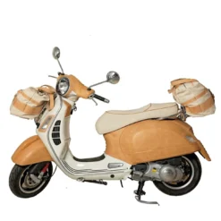 Vespa in pelle