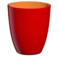 Vetro Pirus rosso e arancione di Carlo Moretti
