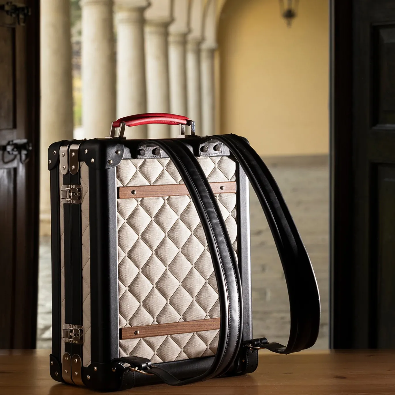 Zaino Trunk Tokyo White Trapuntato