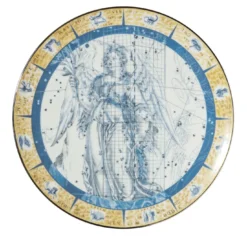 Zodiacus piatto decorativo in porcellana Vergine