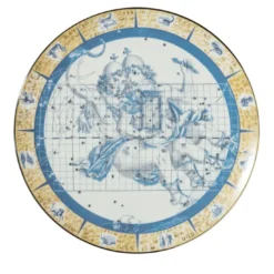 Zodiacus piatto decorativo in porcellana Gemelli